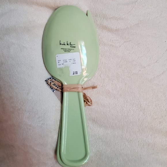 NWT Nicole Miller Salad Spoon and Fork Set - Picture 2 of 7